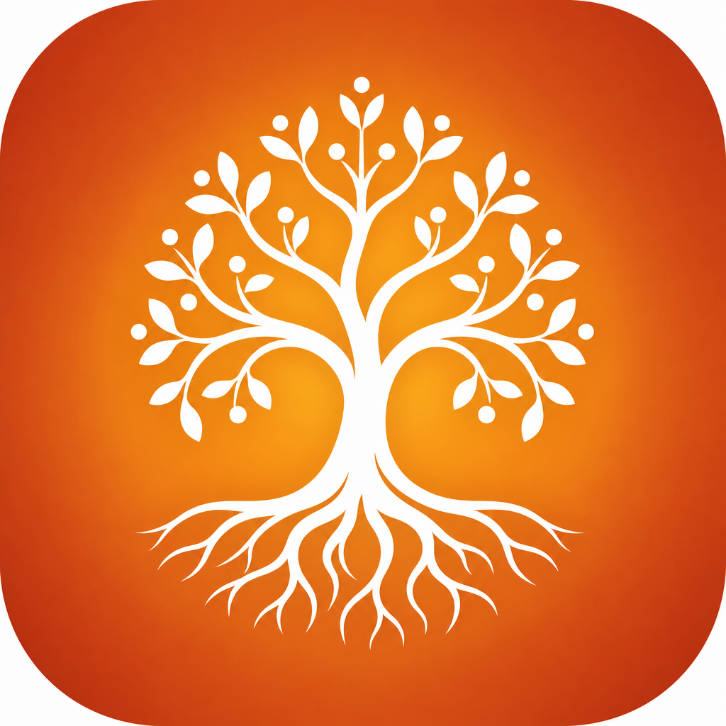 Arbre symbolisant la communauté Manjack — feuilles et racines